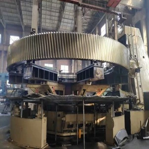 Girth gear on final tooth cutting 7_new Girth gear on final tooth cutting 7_new